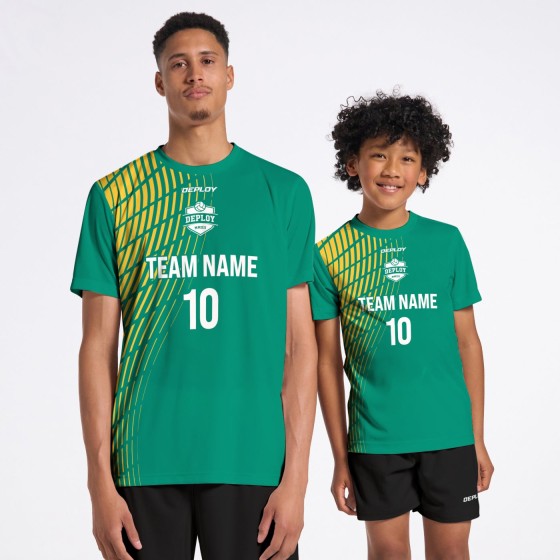 Flight Jersey Gradient Green