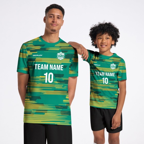 Flight Jersey Glitches Green
