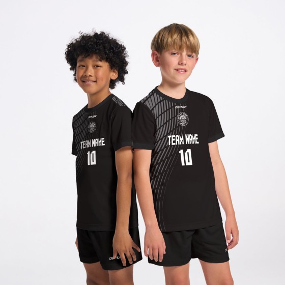 Flight Jersey Gradient Black