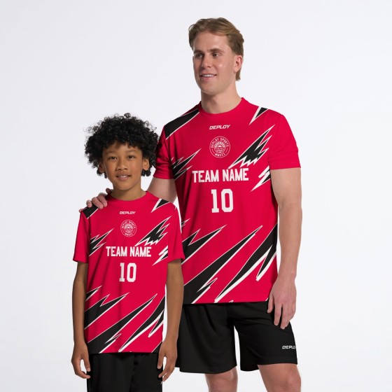 Flight Jersey Lightning Red