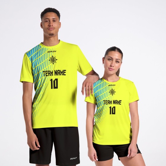 Flight Jersey Gradient Neon Yellow